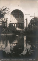 A Tower of the Educational Building Postcard