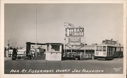 Pier at Fisherman's Wharf San Francisco, CA Piggott Postcard Postcard Postcard