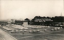 Student Military Camp Presidio San Francisco, CA Postcard Postcard Postcard