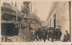 Transport Sailing Day Postcard