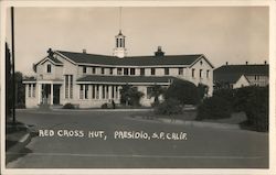 Red Cross Hut, Presidio Postcard