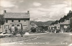 Home on Liggett Ave. Presidio of San Francisco California Postcard Postcard Postcard