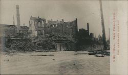 Nob Hill, Fine Residence District, After Fire Postcard