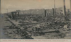 From Van Ness Ave. to Waterfront, Three Miles of Ruins San Francisco, CA Postcard Postcard Postcard