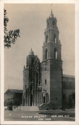 Mission Dolores New and Old, 1776-1926 Postcard