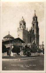 Mission Dolores Old and New 1776-1926 Postcard