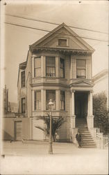 Victorian House, Castro Street Above 19th San Francisco, CA Postcard Postcard Postcard