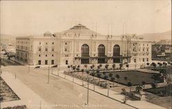 Civic Auditorium & Plaza Postcard