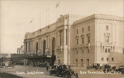 Civic Auditorium San Francisco, CA Postcard Postcard Postcard