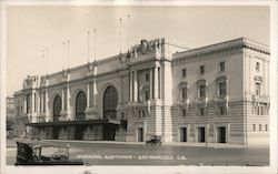 Municipal Auditorium Postcard