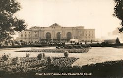 Civic Auditorium San Francisco, CA Postcard Postcard Postcard