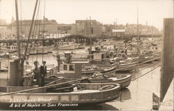 A Bit of Naples - Fisherman's Wharf San Francisco, CA Postcard Postcard Postcard