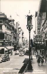 Street Scene, Chinatown San Francisco, CA Postcard Postcard Postcard