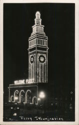 Ferry Illumination Postcard