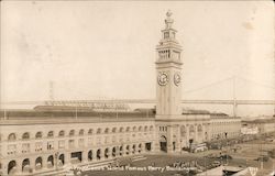 World Famous Ferry Building San Francisco, CA Postcard Postcard Postcard