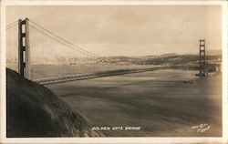 Golden Gate Bridge Postcard