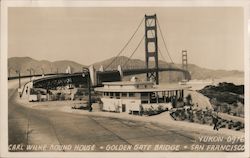 Carl Wilke Round House, Golden Gate Bridge San Francisco, CA Postcard Postcard Postcard