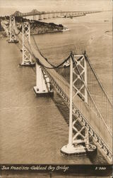 Oakland Bay Bridge Postcard