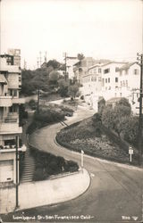 Lombard St. San Francisco, CA Postcard Postcard Postcard