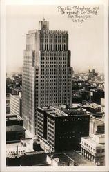 Pacific Telephone and Telegraph Co. Bldg. Postcard