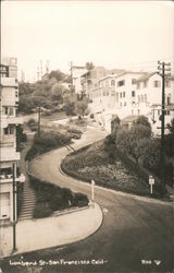 Lombard St. San Francisco, CA Postcard Postcard Postcard