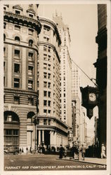 Market and Montgomery San Francisco, CA Postcard Postcard Postcard