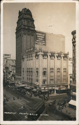 Market Street, Fourth and Ellis San Francisco, CA Postcard Postcard Postcard