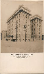 St. Francis Hospital, Hyde and Bush Streets San Francisco, CA Postcard Postcard Postcard