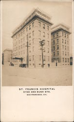 St. Francis Hospital, Hyde and Bush Sts. San Francisco, CA Postcard Postcard Postcard