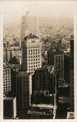 Skyline Looking South San Francisco, CA Postcard Postcard Postcard