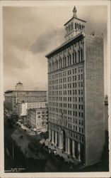 View of Market Street Postcard