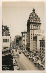 Market St. at Grant Postcard