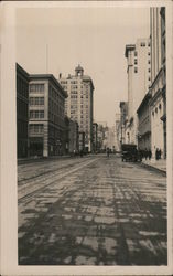 Street Scene Postcard