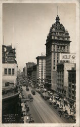 Market at Grant San Francisco, CA Postcard Postcard Postcard