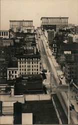 California Street Cable Cars Postcard