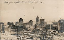 One Year After Earthquake, April 18, 1907 Postcard