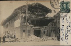 Earthquake Damage at a Livery Stable San Francisco, CA Postcard Postcard Postcard