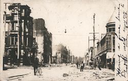 Earthquake Damage Postcard