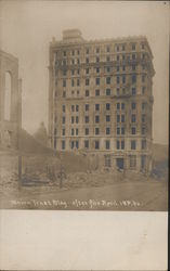 Union Trust Building after Fire Postcard