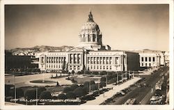 City Hall, Civic Center San Francisco, CA Piggott Postcard Postcard Postcard