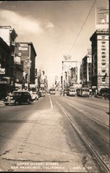 Upper Market Street San Francisco, CA Postcard Postcard Postcard