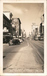 Upper Market Street Postcard