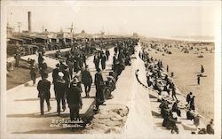 Esplanade and Beach Postcard