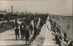 Esplanade and Beach Postcard