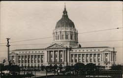 View of City Hall San Francisco, CA Postcard Postcard Postcard