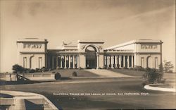 California Palace of the Legion of Honor Postcard