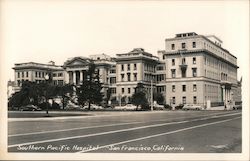 Southern Pacific Hospital San Francisco, CA Postcard Postcard Postcard