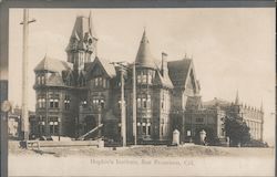 View of Mark Hopkin's Institute San Francisco, CA Postcard Postcard Postcard