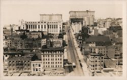 California Street Hill Postcard