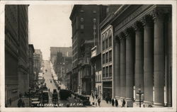 California St. San Francisco, CA Postcard Postcard Postcard